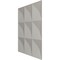 Ekena Millwork 19 5/8in. W x 19 5/8in. H Benson EnduraWall Decorative 3D Wall Panel Covers 2.67 Sq. Ft. WP20X20BECSV - alternate 5